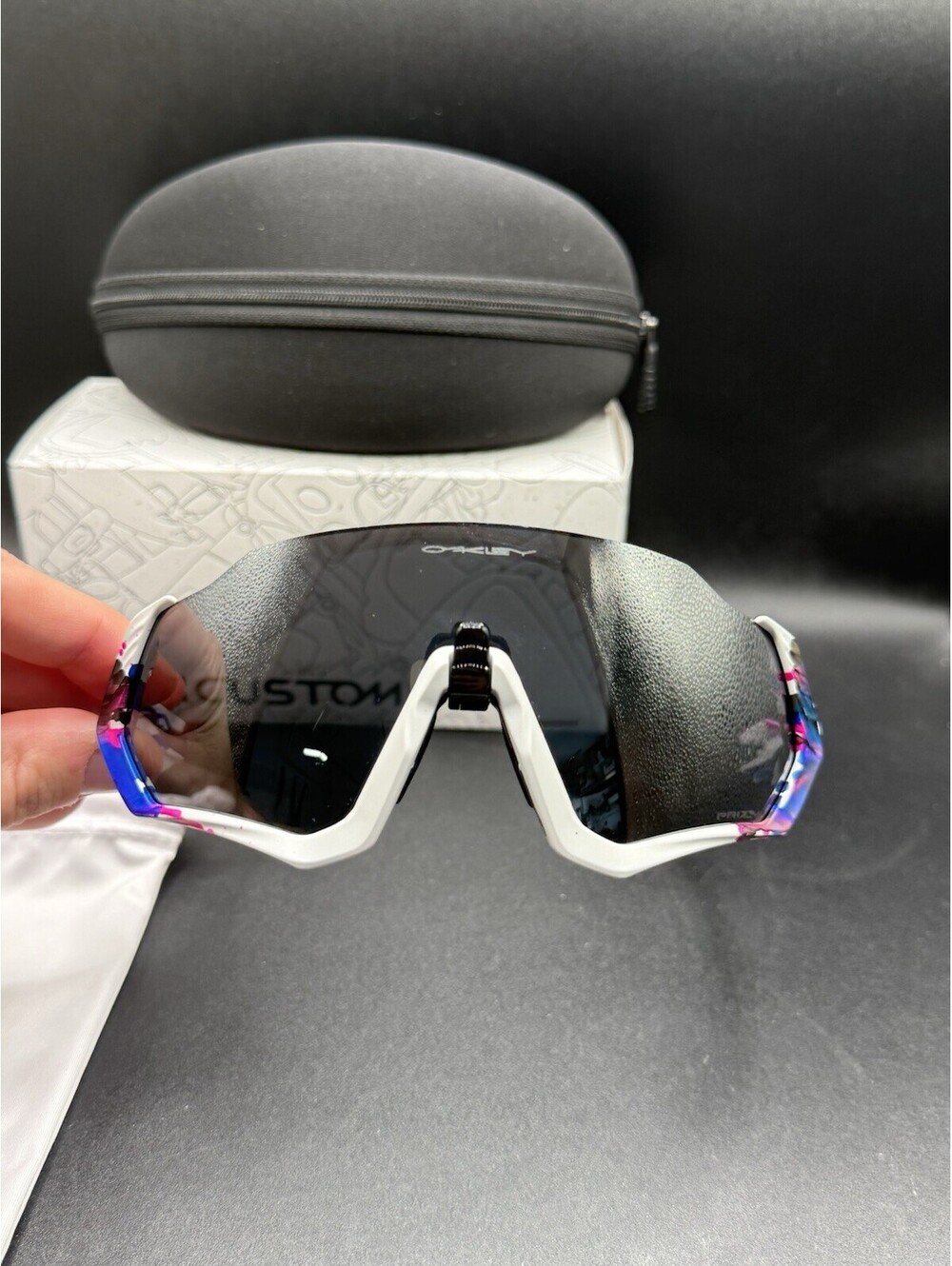 Oakley Flight Jacket Kokoro Meguru Spin/Prizm Black Iridium OO9401-2337